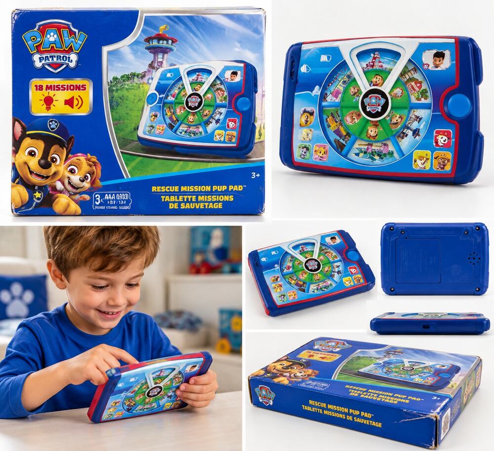 PAW Patrol Rescue Mission Pup Pad – Interactive Electronic Learning Toy